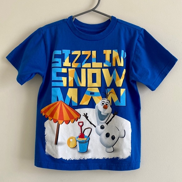 *NWOT* Disney Frozen Kids Short Sleeve Tee - Picture 1 of 9